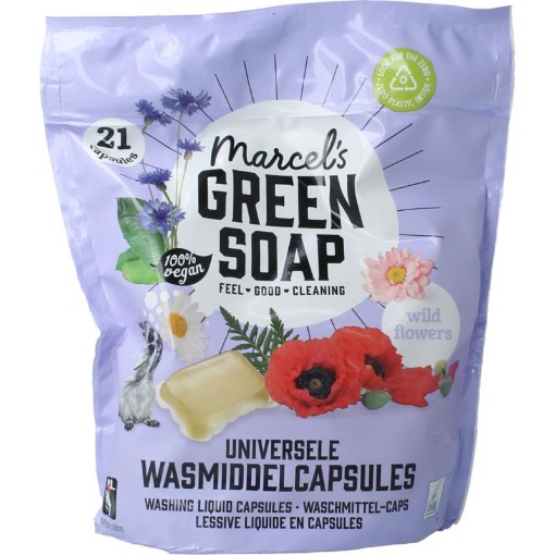 Marcel`s GR Soap Wascapsules wilde bloemen 21ca